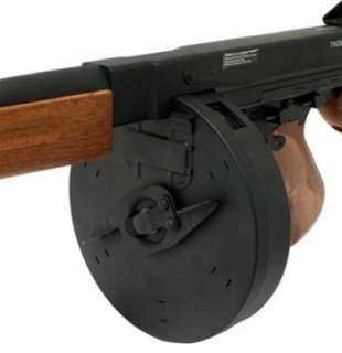 M1A1 THOMPSON Airsoft Tommy Machine Gun DRUM MAGAZINE  
