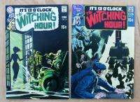 THE WITCHING HOUR 1970 DC COMIC 4 LOT #8, 9, 10, 11 ALEX TOTH VG+ 