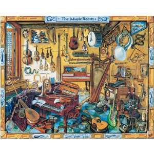  Music Room Puzzle Musical Instruments