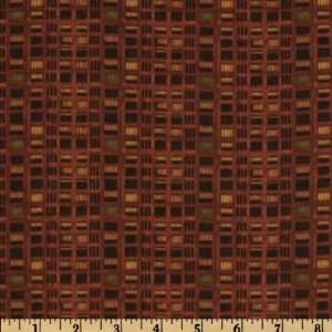  44 Wide City Scapes Windows Bronze Fabric By The Yard 
