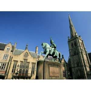 Statue of Charles William Vane Stewart, Market Square, Durham, County 