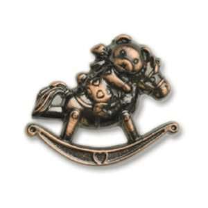   Snort Hardware Rocking Horse Knob, Antique Copper