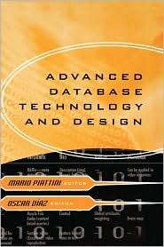 Advanced Database Technology And Design, (0890063958), Mario Piattini 