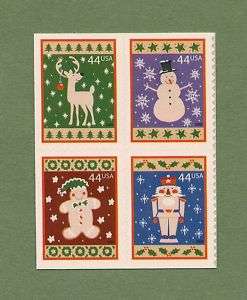 4425 4428 Winter Holidays 2009 MNH Block 4 44c  