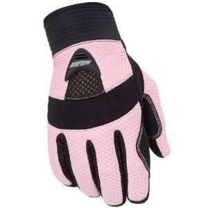 Tour Master Airflow Womens Textile On Road Motorcycle Gloves   Color 