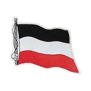  Patch Black white red Flag German Imperial Reich 