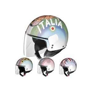   N30 Art Plus Graphic Helmets Large White/ Angel Heart: Automotive
