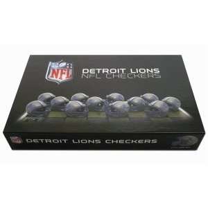  Detroit Lions NFL Checker Set: Sports & Outdoors