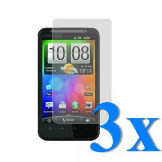 3x NEW LCD SCREEN PROTECTOR GUARD For HTC DESIRE HD  