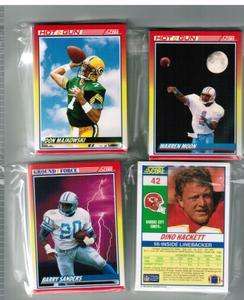 1990 Score Football Super Bowl Champion 49ers Team Set 36 Cards w RC 