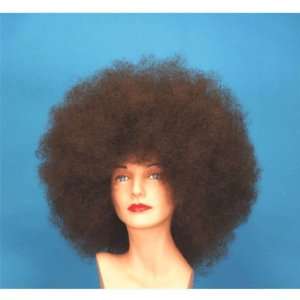  Jumbo Afro Wig Brown: Toys & Games