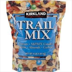 Kirkland Trail Mix Peanut M&M Candy Raisins Almond 4lb  