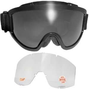 Global Vision Windshield Kit I Goggles with Clear and Smoke Lenses