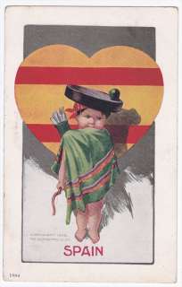 Twelvetrees National Cupid Series 1906 Postcard Spain. Make multiple 