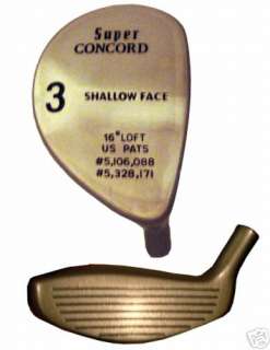 Golf Head Super Concorde #3 and #5 +HC  