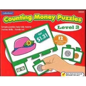  Lakeshore Learning Counting Money Puzzle   Level 3 Toys & Games