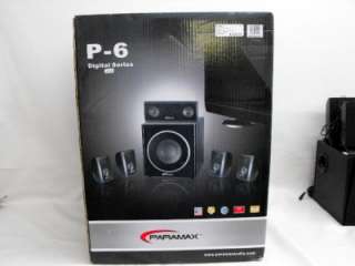 Paramax P 6 Digital Series 1000W 5.1 Stereo Surround Speaker System 