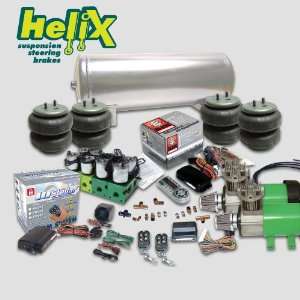  Helix Dual Compressor Air Bag Suspension System w/ Remote 
