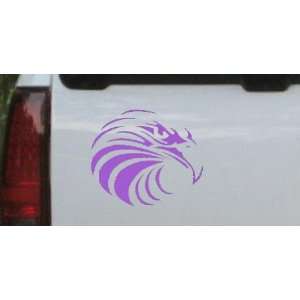  6in X 5.2in Purple    Tribal Eagle Animals Car Window Wall 