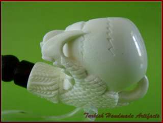CLAW w EGG Meerschaum Smoking Tobacco Pipes Pipa 643  