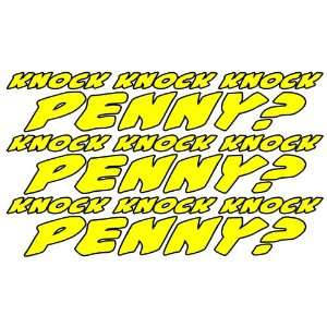  Big Bang Theory Sticker   Knock, knock, Penny?: Everything 