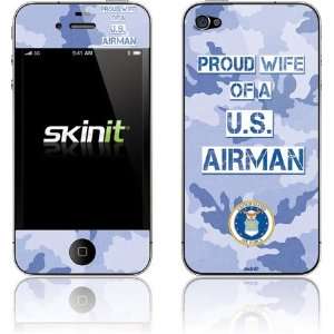  Skinit Proud Wife of a U.S. Airman Vinyl Skin for Apple 
