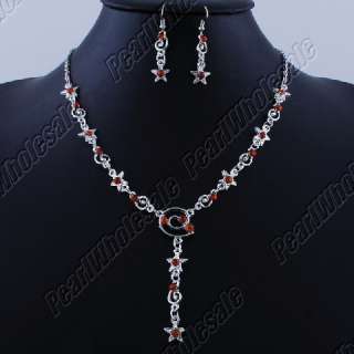 Necklace length: 46+6cm Earring length: 27mm