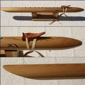   of G 6 Hole Western Cedar Flute by Laughing Crow. Musical Instruments