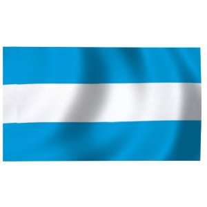  Argentina Flag (No Seal) 5X8 Foot Nylon PH Patio, Lawn 