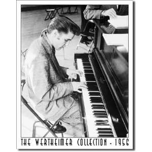 IWGAC 034 950 Tin Sign   Wertheimer   Playing Piano 