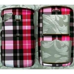  Plaid HARD COVER CASE PANTECH REVEAL C790 AT&T Cell 