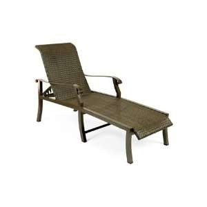  Woodard Cortland Woven Round Weave Aluminum Wicker Arm 