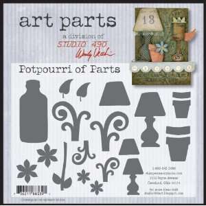  Stampers Anonymous Wendy Vecchi Art Parts potpourri Of 