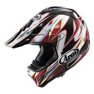  ARAI VX PRO_3 AKIRA RED SML MOTORCYCLE Off Road Helmet 