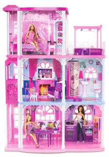 NEW! Barbie 3 Story Dream Town House Real Sounds!!  