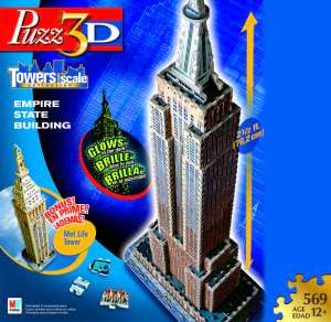   Puzz3D Puzzles   Empire State Building by Winning 