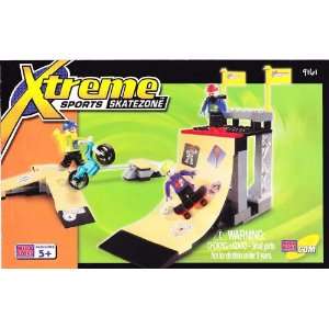  Mega Bloks Xtreme Sports Skatezone 9161 125 Pieces Toys 