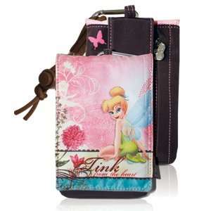  Disney Cell Phone & MP3 Pouch w/ Carabiner, Tinkerbell 