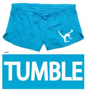 Tumbling Gymnastics Juniors Lounge Sweat Short Shorts  