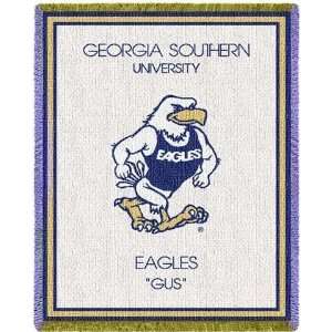  Georgia Southern University Eagles Baby Blanket Throw 