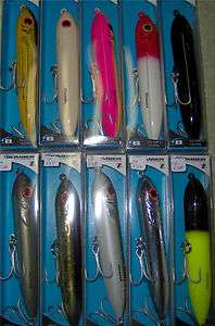   WALKIE TALKIE TOPWATER SALTWATER FISHING LURE CHOICE OF COLOR  