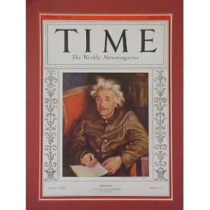 Albert Einstein April 4 1938 Time Magazine Fabulous Beautiful 