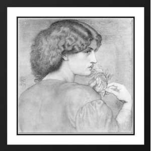  Rossetti, Dante Gabriel 28x28 Framed and Double Matted The 