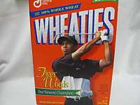 TIGER WOODS Collectible Wheaties Box  