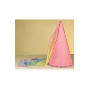  Silk Princess Hat (Turquoise Rainbow): Toys & Games