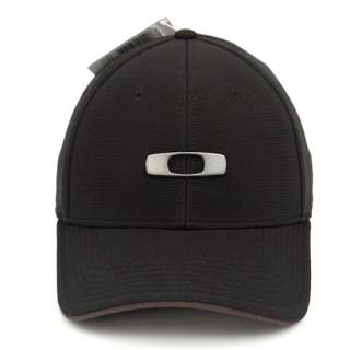 Authentic New OAKLEY METAL GASCAN Cap Hat Black  