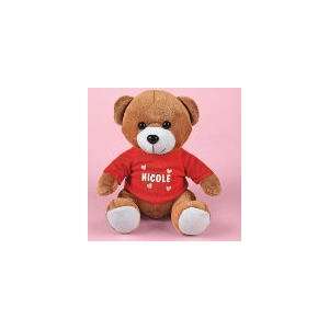 Valentines Day Gifts Plush Valentine Bear with Personalized T shirt