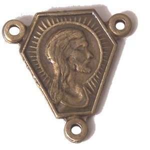  Jesus   Mary center piece   Bronze (1.3 cm 0.5 )