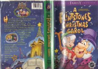 VHS: A FLINTSTONES CHRISTMAS CAROL.ANIMATED#  