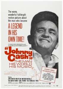 Johnny Cash POSTER *LARGE* Movie Promo *RARE IMAGE* Bob Dylan Carl 